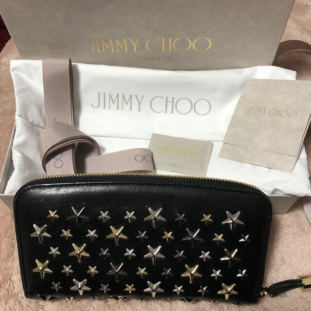 JIMMY CHOO(ジミーチュウ)のJIMMY CHOO FILIPA-LTR 長財布 レディースのファッション小物(財布)の商品写真