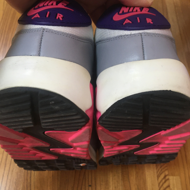 NIKE(ナイキ)のNIKE AIR MAX90 ピンク　パープル メンズの靴/シューズ(スニーカー)の商品写真