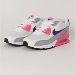 ナイキ(NIKE)のNIKE AIR MAX90 ピンク　パープル(スニーカー)