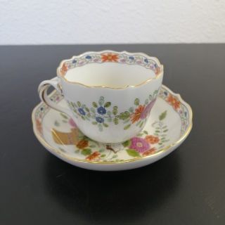 R46 MEISSEN マイセン カップ&ソーサー 2級品 未使用(グラス/カップ)