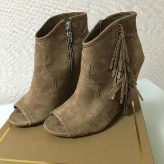 アッシュ(ASH)のASH 山羊革 ブーツ（size 36）(ブーティ)