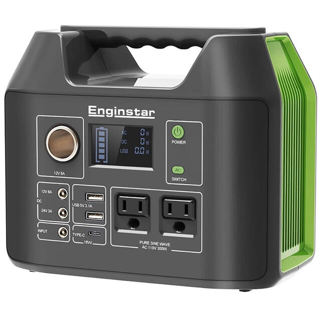 Enginstar ポータブル電源 110000mAH 407Wh