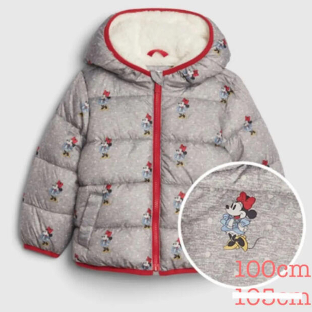 GAP baby ♡ Disney ミニー アウター グレー ドット