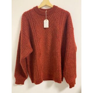 コモリ(COMOLI)のYASHIKI ヤシキ　Yukitsuri Knit ニット　タグ付き(ニット/セーター)