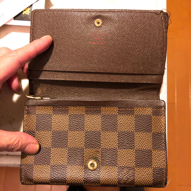 LOUIS VUITTON(ルイヴィトン)のりゅう様専用購入不可【USED】ダミエ　二つ折り財布 メンズのファッション小物(折り財布)の商品写真