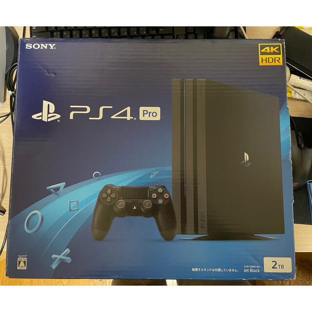 PS4PS4 Pro CHU-7200C B01 2TB ジェットブラック