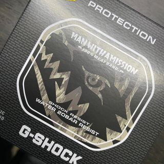 マンウィズアミッション(MAN WITH A MISSION)の【happy  lifeさま専用】狼 G-SHOCK(ミュージシャン)