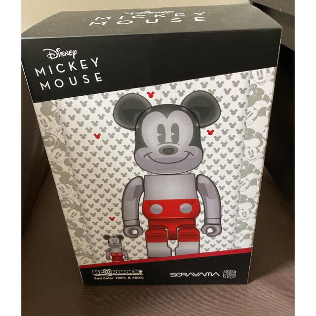 BE@RBRICK FUTURE MICKEY 100% & 400% - キャラクターグッズ