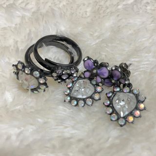 アナスイ(ANNA SUI)のANNA SUI ピアス、リングセット(ピアス)