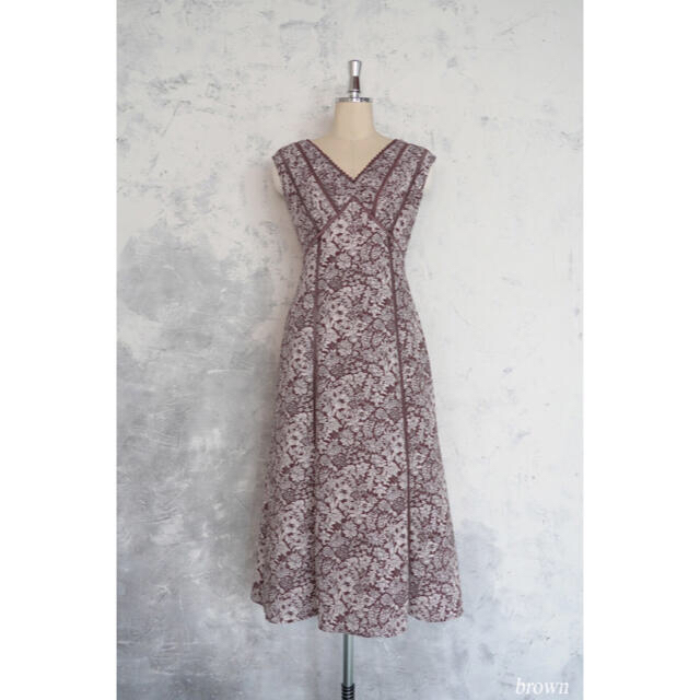 herlipto  Lace Trimmed Floral Dress