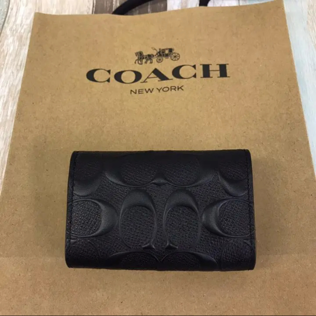 COACH(コーチ)のcoach コーチ　キーケース　【新品】 メンズのファッション小物(キーケース)の商品写真
