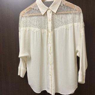 ラグナムーン(LagunaMoon)の【年末SALE】ブラウス　シャツ　トップス　レディース　女性(シャツ/ブラウス(長袖/七分))