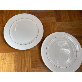 ザラホーム(ZARA HOME)のザラホーム zara home  ボーンチャイナ　ゴールドフレーム　プレート(食器)