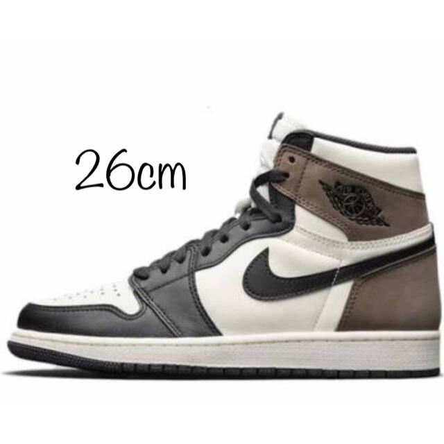 NIKE(ナイキ)のAIR JORDAN 1 RETRO HIGH OG DARK MOCHA メンズの靴/シューズ(スニーカー)の商品写真