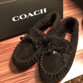 コーチ(COACH)のコーチ　サイズ37(スリッポン/モカシン)