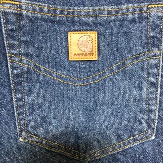 カーハート(carhartt)のCARHARTT カーハート デニム　テーパード　美品　90's バギージーンズ(デニム/ジーンズ)