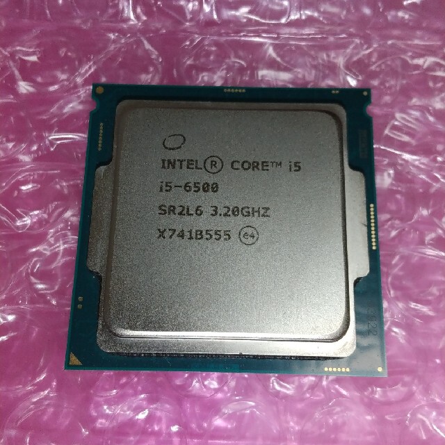 CPU core i5  i5-6500 3.20GHz ②