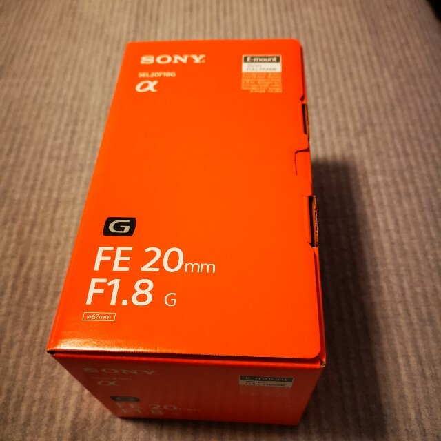 FE 20mm F1.8 G SE20F18G