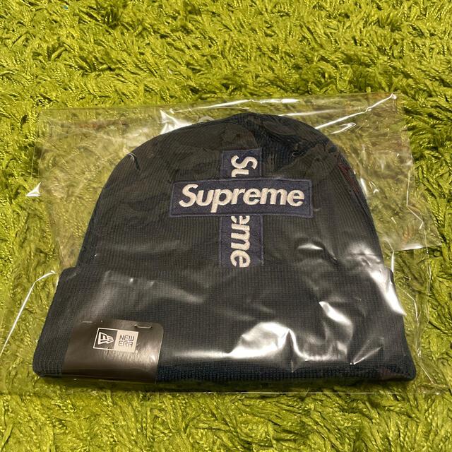 メンズ20AW Supreme Cross Box Logo Beanie