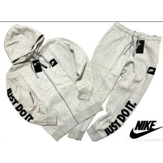 ナイキ(NIKE)のナイキ スエット上下　NIKE just do it セットアップ グレー(スウェット)