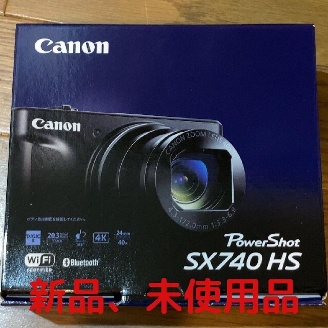 通販半額 Canon PowerShot SX POWERSHOT SX740 HS BK | knit-shop.com