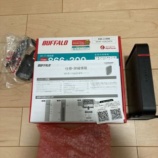 バッファロー(Buffalo)のBuffalo 無線LANルーター  WHR-1166DHP4(PC周辺機器)