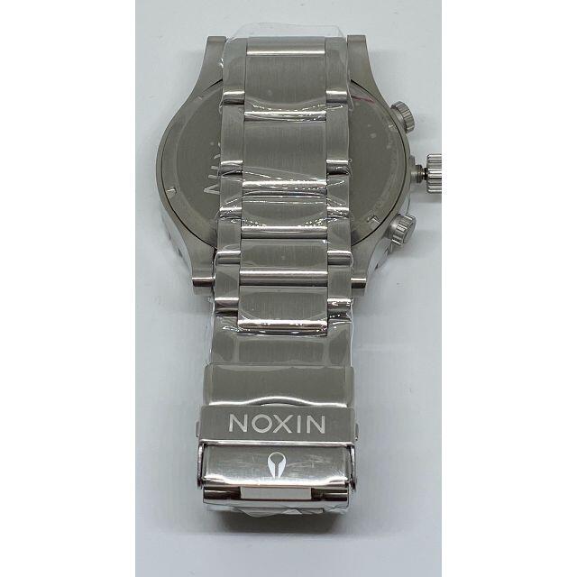 ニクソン NIXON 腕時計 クロノグラフA083-307 シルバー ネイビー