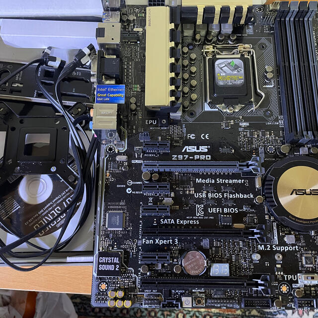 asus z97 lga1150 ジャンク　　マザーボード　パソコン 1