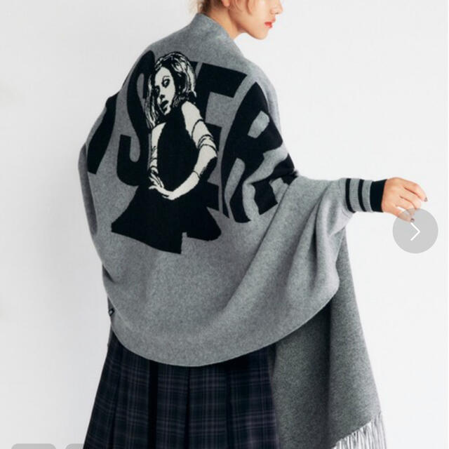 クーポン利用 HYSTERIC GLAMOUR VIXEN GIRL ショールカーディガン