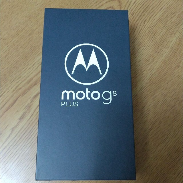 Motorola モトローラ moto g8 plusコズミックブルー