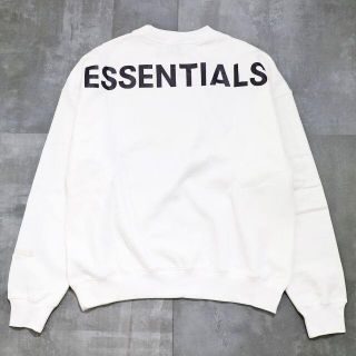 フィアオブゴッド(FEAR OF GOD)の新品☆「FOG」 Essentials リフレクター クルースウェット(スウェット)