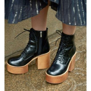 Ameri VINTAGE - AMERI 新品☆LACE UP BOOTS Mサイズ☆の通販 by