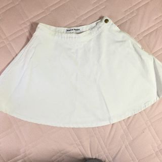 アメリカンアパレル(American Apparel)のアメリカンアパレル 白スカート(ミニスカート)