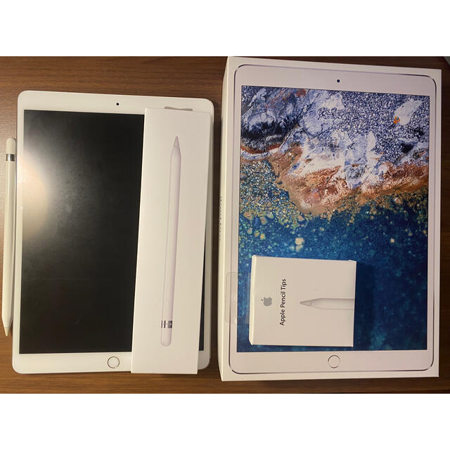 PC/タブレットipad Pro 10.5(wi-fi,64GB)+Apple pencil