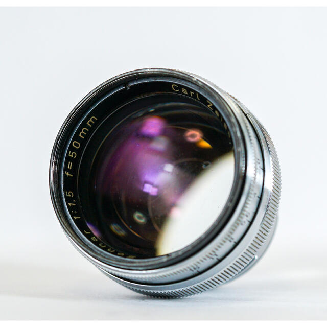 ツァイス Zeiss Contax ゾナー Sonnar 50mm f1.5 - レンズ(単焦点)