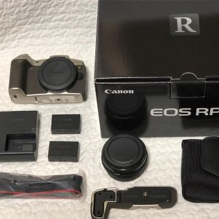 キヤノン(Canon)のCANON EOS RP マウントアダプター エクステンショングリップ バッテリ(ミラーレス一眼)