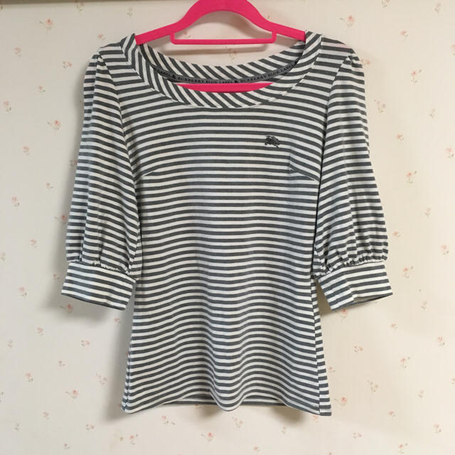 BURBERRY(バーバリー)のバーバリーブルーレーベル 7分袖Tシャツ レディースのトップス(Tシャツ(長袖/七分))の商品写真