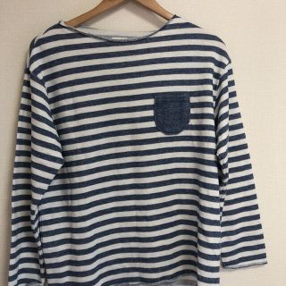 メンズ　ボーダー　七分袖(Tシャツ(長袖/七分))