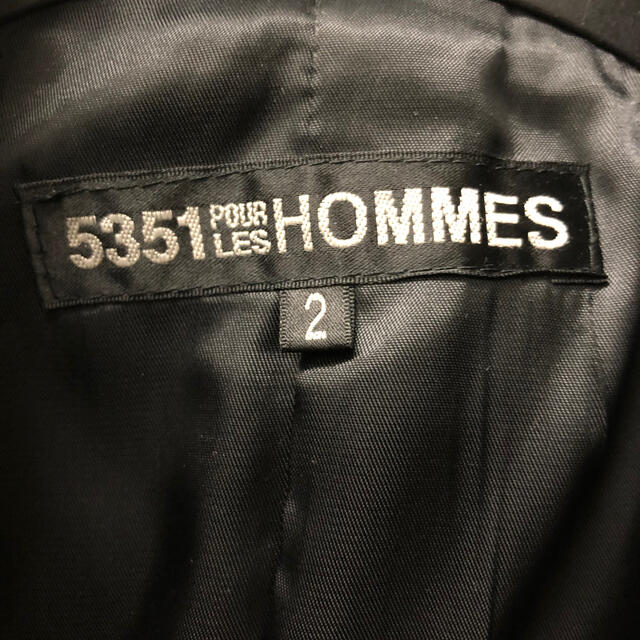 5351 POUR LES HOMMES(ゴーサンゴーイチプールオム)の5351 プールオム　ピーコート メンズのジャケット/アウター(ピーコート)の商品写真