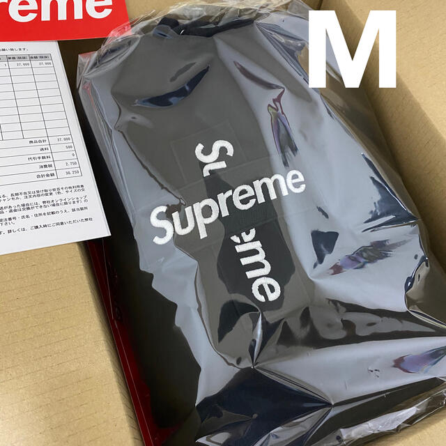 【M】Supreme Cross Box Logo Hooded Sweatトップス