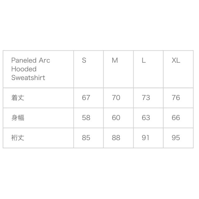 supreme paneled arc hooded sweatshirt