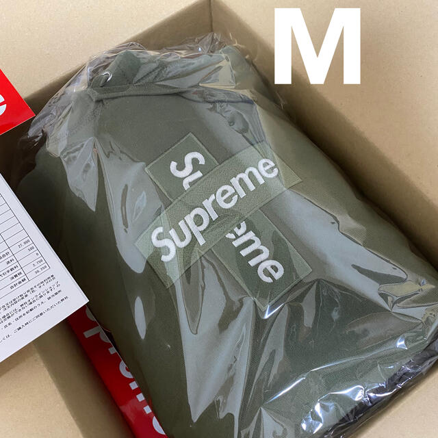 【M】Supreme Cross Box Logo Hooded Sweat