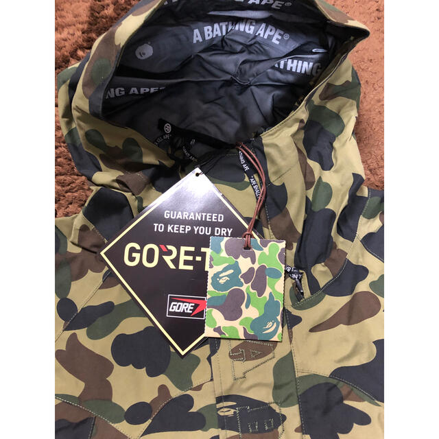 A BATHING APE スノボジャケット 1st CAMO グリーン　2XL 1