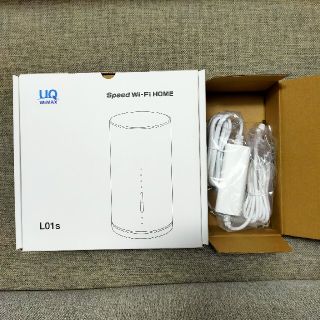 エーユー(au)のWiMAX　speed Wi-Fi HOME L01s(その他)