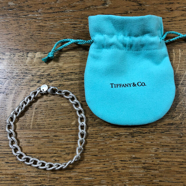 希少 Tiffany ティファニー ロープ ブレスレット ヴィンテージ バングルブレスレット/バングル