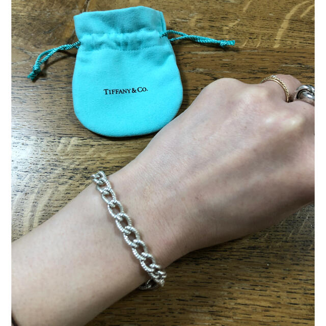 希少 Tiffany ティファニー ロープ ブレスレット ヴィンテージ バングル 2