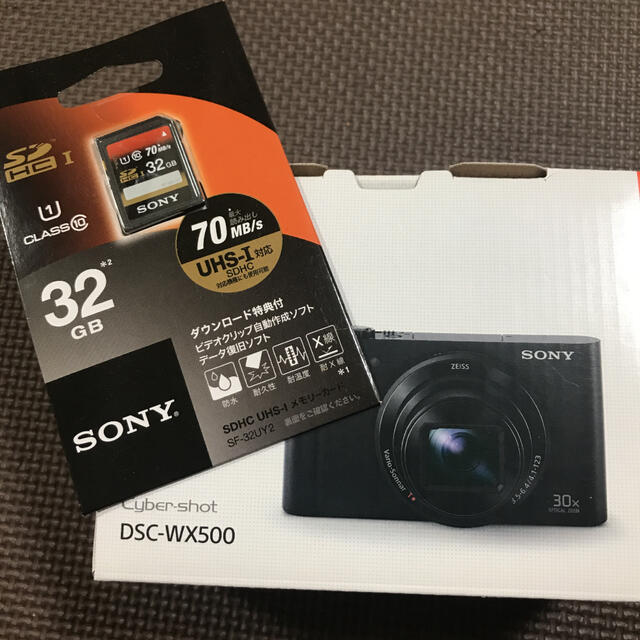 SONY Cyber−Shot WX DSC-WX500(ブラック)コンパクトデジタルカメラ