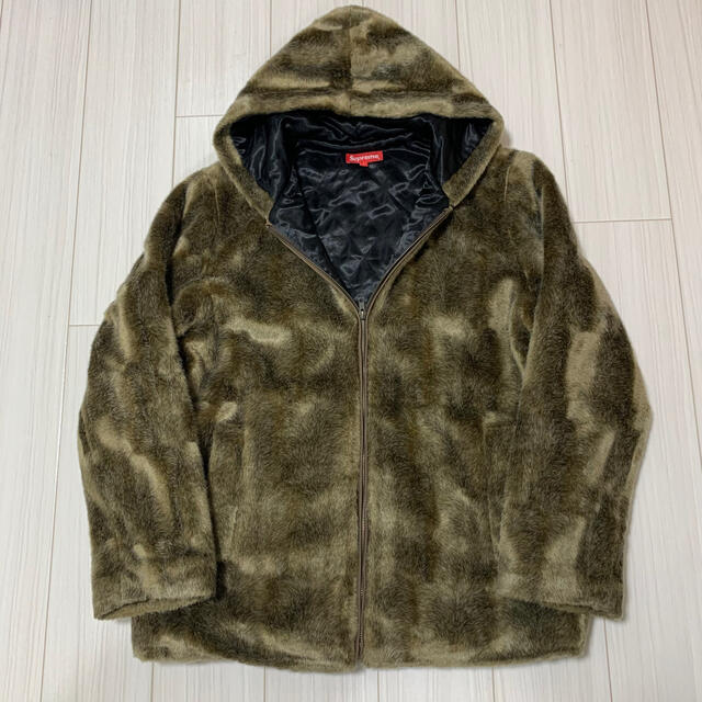 Supreme(シュプリーム)のSupreme 15AW Faux Fur Hooded Zip Jacket メンズのジャケット/アウター(ブルゾン)の商品写真