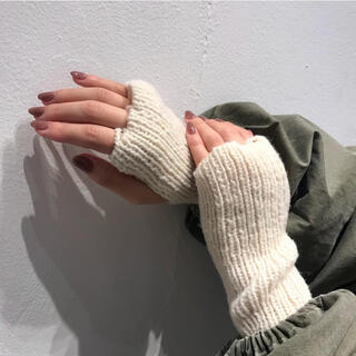 トゥデイフル(TODAYFUL)のTODAYFUL Knit Arm Warmer(手袋)