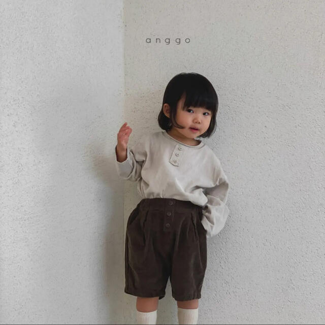 anggo ピーナッツパンツ 韓国子供服 キッズ/ベビー/マタニティのキッズ服男の子用(90cm~)(パンツ/スパッツ)の商品写真